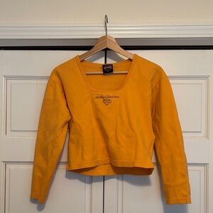 Harley-Davidson Golden Long Sleeve Shirt